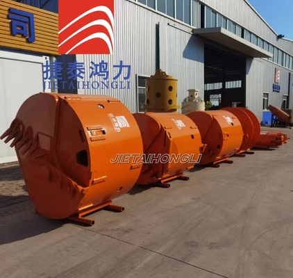 Boden-Felsen-Bohrung schöpfen flache Zähne besonders anfertigte Od 800-2800mm