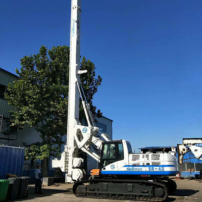 Soilmec SR40 verwendete Bohrungs-Rig CAT Base And Engine Max-Saattiefe 50M Diammeter 1500mm