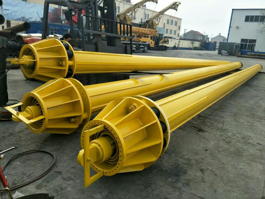 Bauer Rotary Interlocking Kelly Bar 60M Drilling Rig Parts 3~4 Abschnitte