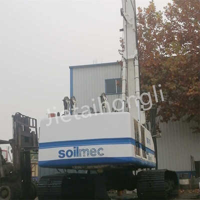 Verwendet gebohrt, Rig Soilmec SR70 mit dem Felsen anhäufend, der Kelly Bar ineinander greift