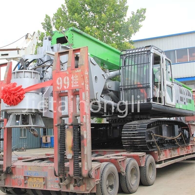 Verwendet, Rig Rotary Crawler Type Piling Rig Machine For Drilling Hole anhäufend