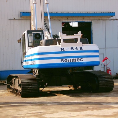Benutztes Soilmec-Drehbohrgerät R40, benutzt, Maschine anhäufend, benutzte soilmec Drehbohrgerät SR516