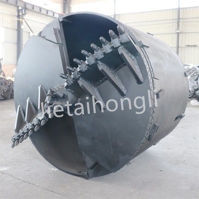 Dauerhafter Gebrauch hydraulisches Anhäufungsrig rock drilling bucket Q355C