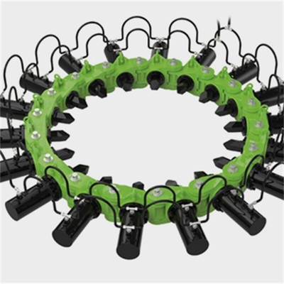 Runde hydraulische konkrete Stapel-Zerkleinerungsmaschine der Stapel-Unterbrecher-Maschinen-150mm für Bagger