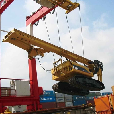 Bau-Maschine, die verwendete Drehbohrung Rig Steel anhäuft